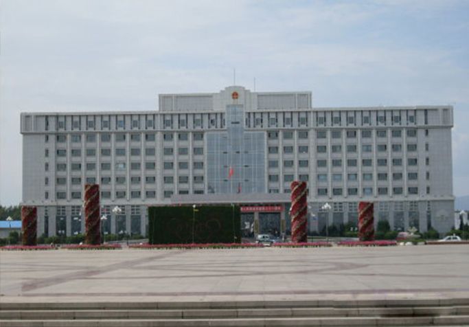 賽罕區政府噴泉