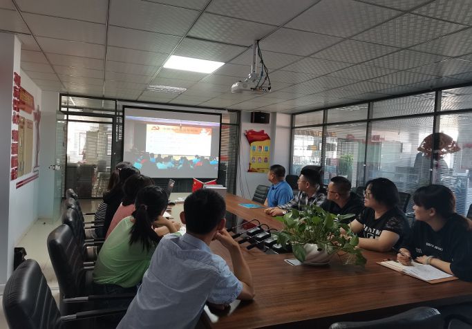 公司組織全體員工觀看學習全國脫貧攻堅總結表彰大會